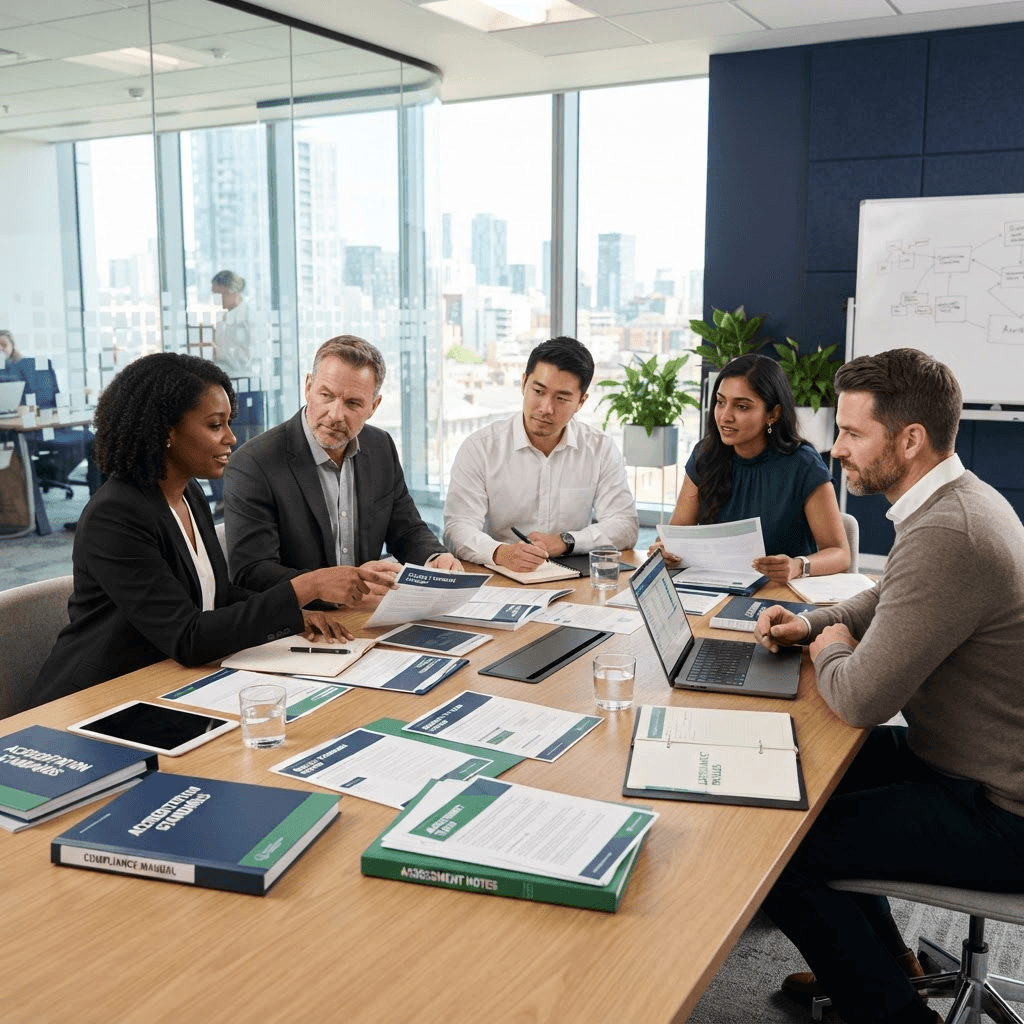 ConforMax accreditation assessment team